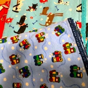 💥✨ 5 for $15  Two baby receiving blankets